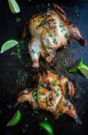 thai grilled cornish game hens went