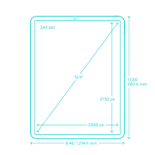 Apple Ipad Dimensions Drawings Dimensions Guide