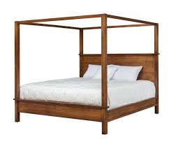 Fine oak things provides custom mennonite solid wood furniture to help you create the perfect look for your home. Modern Canopy Bed From Dutchcrafters Amish Furniture