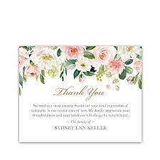 thank you card with blush fls