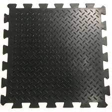 6mm aluminium effect rubber mat