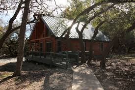 cabin in texas hill country canyon