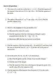 Solved Answer All Questions 1 The