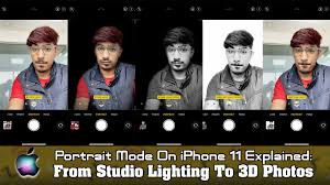 Portrait Mode On Iphone 11 Explained From Studio Lighting To 3d Photos Video Dailymotion
