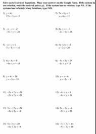 Solve Each System Of Equations