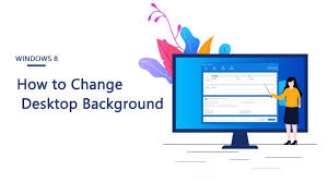 change desktop background in windows 8