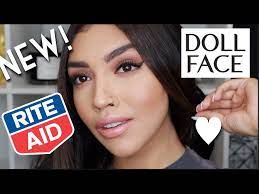 new rite aid makeup dollface beauty