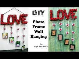 Love Wall Hanging Photo Frame Love