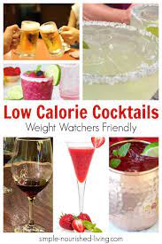 low calorie beer wine tails