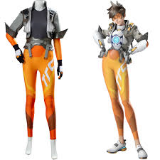 You may set a named identifier. Tracer Overwatch 2 Lena Oxton Cosplay Costume Skycostume