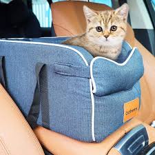 Small Dog Cat Car Seat Pet Booster Seat
