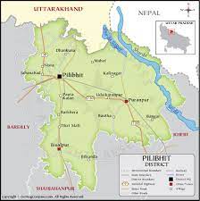 pilibhit district map district map of
