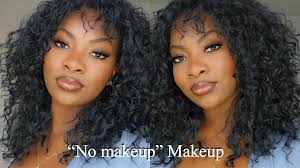 no makeup makeup tutorial for black