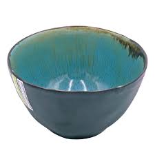 Le Glaze Soup Bowl Set In Blue