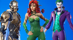 He's joined by poison ivy, the similarly popular batman villain who's had a recent revival as the better half to harley quinn in both the comics and the harley both joker and ivy will be available as part of the last laugh bundle, which releases on november 17. Midas Rex The Joker Poison Ivy Fortnite Skins Leaked Emotes Showcase Tiniest Violin Toasty Youtube