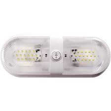 hqrp 2 pack rv led ceiling double dome
