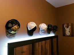 Wall Mount Hat Organizer Holder