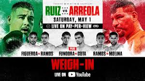Ruiz vs arreola will headline the fox sports ppv event which will cost us viewers around $50 while mexico viewers can watch the fight live on dazn. Dxqwuo2dx4sqtm