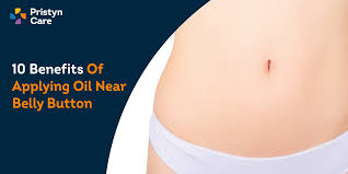 benefits of applying oil near belly on
