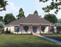 Acadian Style House Plan With 2 Car