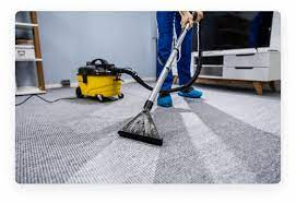 flooded carpet cleaning drying in