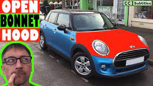 Make sure the trunk is unlocked and then just push in the rubber bit above the rear license plate. How To Open Hood On Mini Cooper How To Open Bonnet On Mini Cooper Youtube