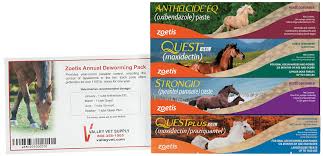 Zoetis Annual Horse Deworming Pack