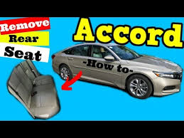 2018 2019 Honda Accord How To Remove