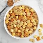 chex party mix  maple nut  con queso and caramel crunch mix