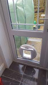 Cat Flap Fitted To Glass Door Whitley