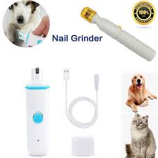 rechargeable pet nail grinder electric