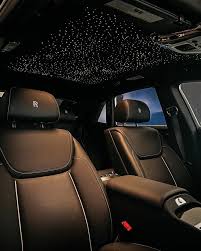 Starlight Headliner Inside Car Rolls