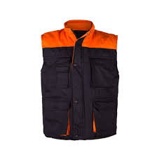 Overstock Apparel Of Good Quality Durable Cotton Sleeveless Work Vest Men Multi Pocket Vest