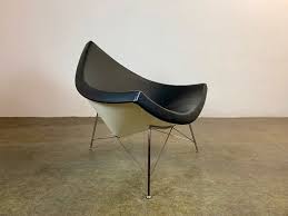 coconut chair in leather by george