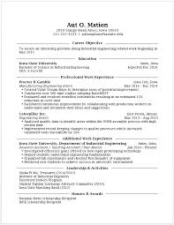 Resume Template Engineering Student Canals Mays Landing