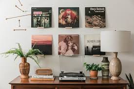 Vinyl Wall Platenmuur Vinyl Decor