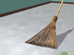 how to seal concrete floors with