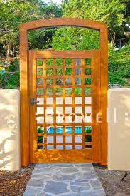 Wood Garden Gates By Prowell Woodworks