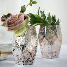 8 Mercury Glass Vase Flower Vase
