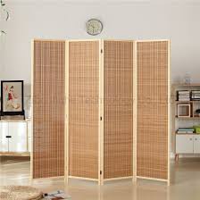 bamboo wood room divider partition