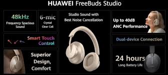 huawei freebuds studio with dynamic anc