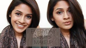 everyday neutral makeup work