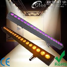 china 18 18w 6in1 led pixel linear wall