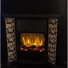 Victorian Tiled Cast Fireplace Hd450