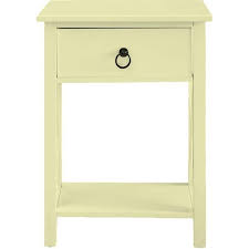 Cream Night Stand Bedside Table