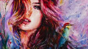 Woman Painting Wallpapers - Top Free ...