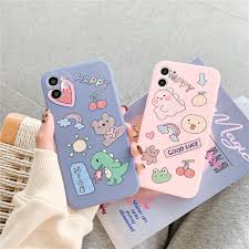 Shop target for apple iphone 7 cell phone cases you will love at great low prices. Cute Cartoon Case For Iphone 11 12 Pro Max Mini Se 2020 Xr Hard Case Iphone 7 8 6 6s Plus Xs Max X Cover Soft Tpu Silicone Casing Shopee Malaysia