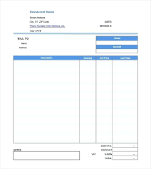 15 Food Bill Format In Excel Lettering Site