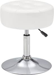 gitrah white vanity chair for makeup