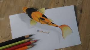 Her instagram account @kellylahar gets updated regularly and it's a pretty popular one for colored pencil drawings. Koi Fish Colored Drawing